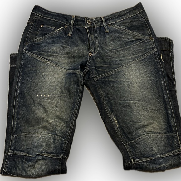 G-Star Raw El Wood Heritage Embro Tapered Jeans - Picture 5 of 12